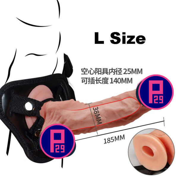 Male Hollow Strap On Dildo - Image 5