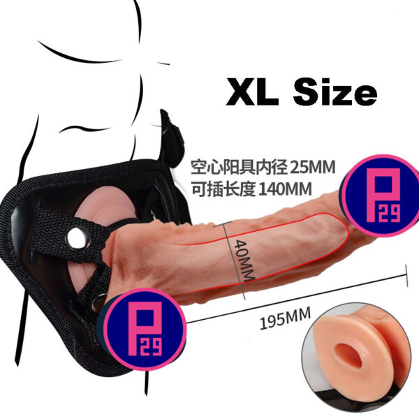Male Hollow Strap On Dildo - Image 6