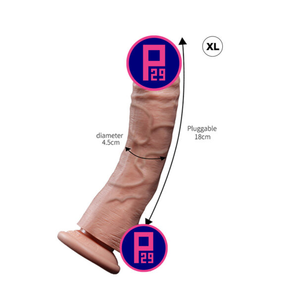 The Rock Silicone Dildo - Image 6