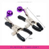 Purple Bell Nipple Clamps BDSM Sex Toy - Image 5