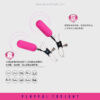 Pinky Remote Vibrator Nipple Clamps - Image 5