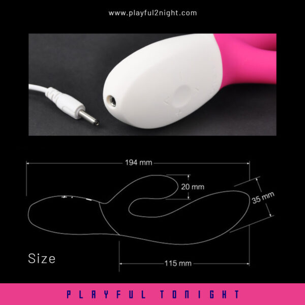 LELO INA Wave Double Stimulation Vibrator - Image 7