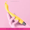 Perfect Yellow Clitoral Sex Vibrator - Image 2