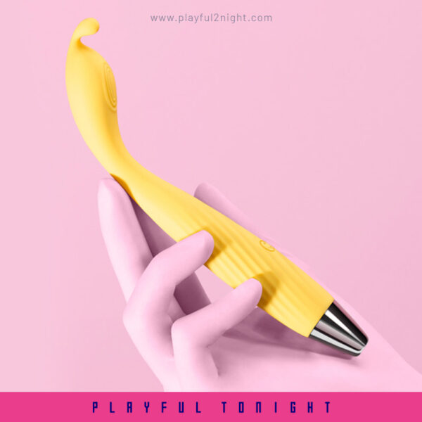 Perfect Yellow Clitoral Sex Vibrator - Image 2