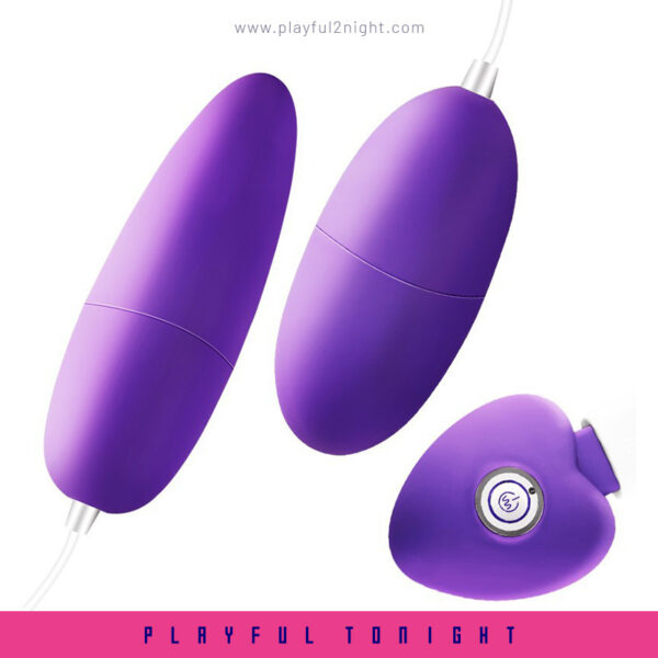 Sweet Heart Double Egg Vibrator - Image 2