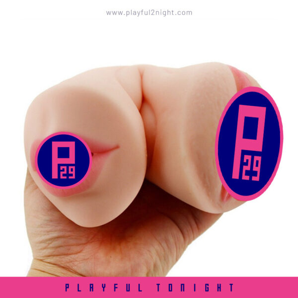 2 in 1 Deep-Throat And Pink Vagina Masturbator - Image 5