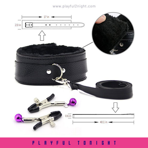 Black SM Set for BDSM - Image 3