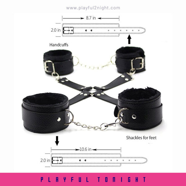 Black SM Set for BDSM - Image 4