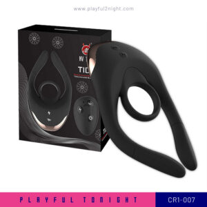 Playful2night_Black Scorpion Wireless Vibrating Cock Ring_CR1-007