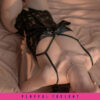 Lace Up Bow Open Sexy Lingeries - Image 3