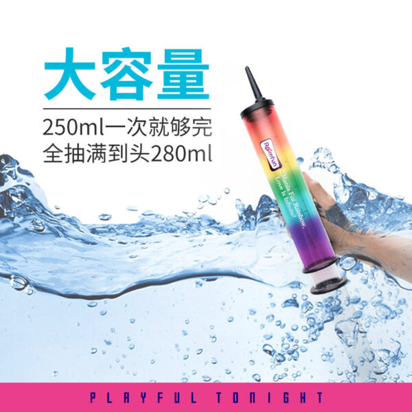 Reusable Enema Syringe Anus Vaginal Enemator Flusher Cleaning Sex Toy - Image 3