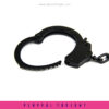 SM Sexual Fashion Black Handcuffs - Image 3