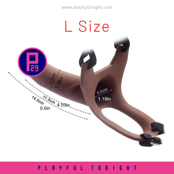 Titus Silicone Hollow Dildo - Image 7