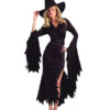Classic Witch Dress Costume With Cap Halloween Costumes
