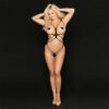 Flirting Strap Open Brust Lingerie
