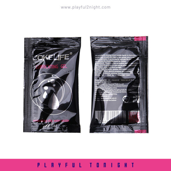 Cokelife Water Base Lubricating Gel (5g) - Image 3