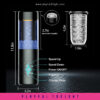 OMYSKY Swordsman Telescopic Rotary Masturbator Cup - Image 5