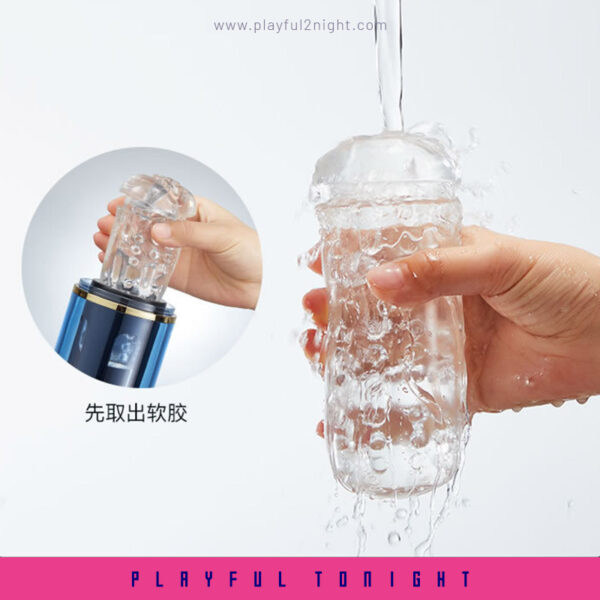OMYSKY Swordsman Telescopic Rotary Masturbator Cup - Image 7