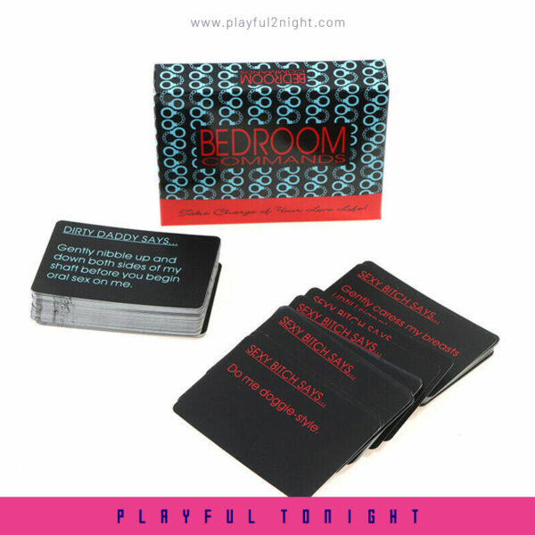 Couple Sex Game Playing Card: Bedroom Commands - Image 5