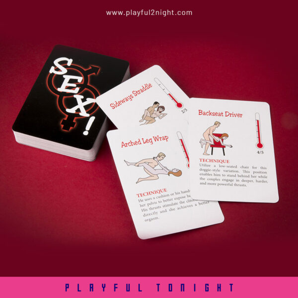Couple Sex Game Playing Card: Sexual Position Cards - Image 5