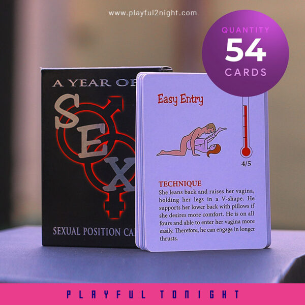 Couple Sex Game Playing Card: Sexual Position Cards - Image 6