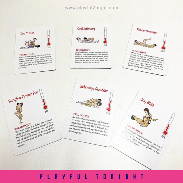 Couple Sex Game Playing Card: Sexual Position Cards - Image 7