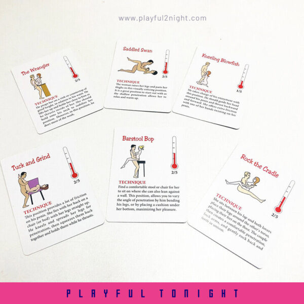 Couple Sex Game Playing Card: Sexual Position Cards - Image 8