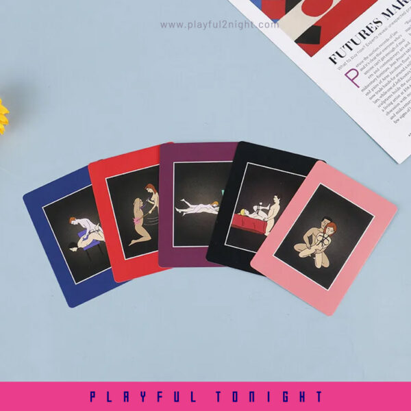 Couple Sex Game Playing Card: 50's Positions Of Bondage - Image 3
