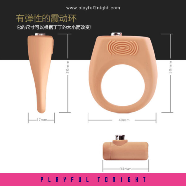 OMYSKY Vibration Ring Delay Cock Ring - Image 5