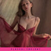 Red Hot Sexy Sweetie Front Closure Bodydoll Lace Lingeries - Image 5