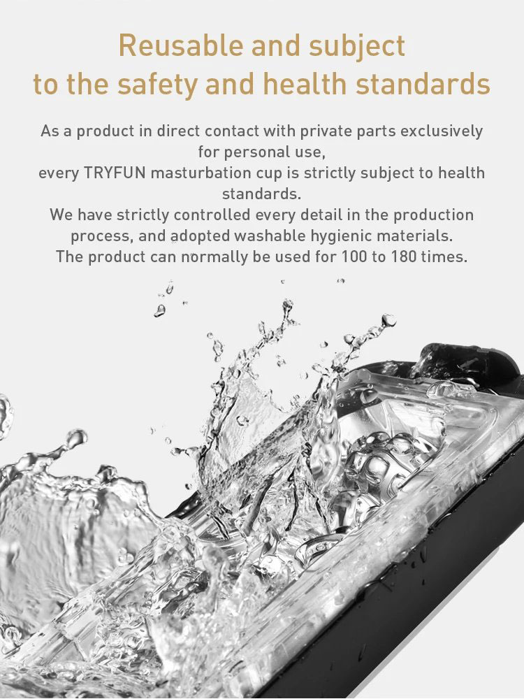 Tryfun Soulmate Series Joyful Masturbation Cup for Men - Product Showcase