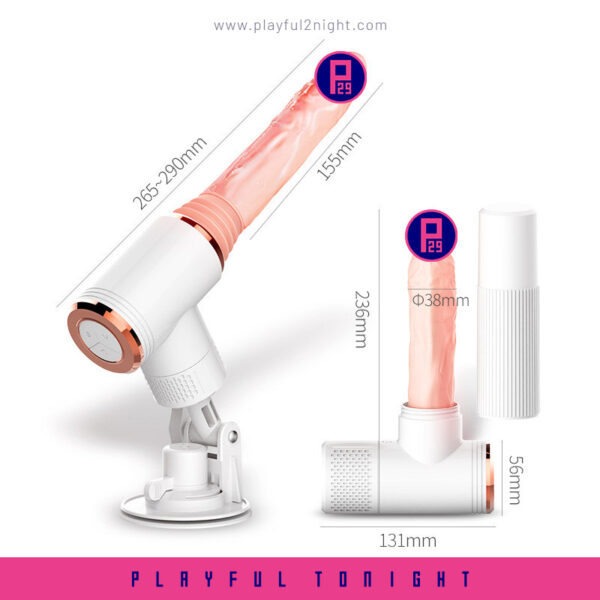 Muscle Man Dildo Vibration Gun Machine - Image 7