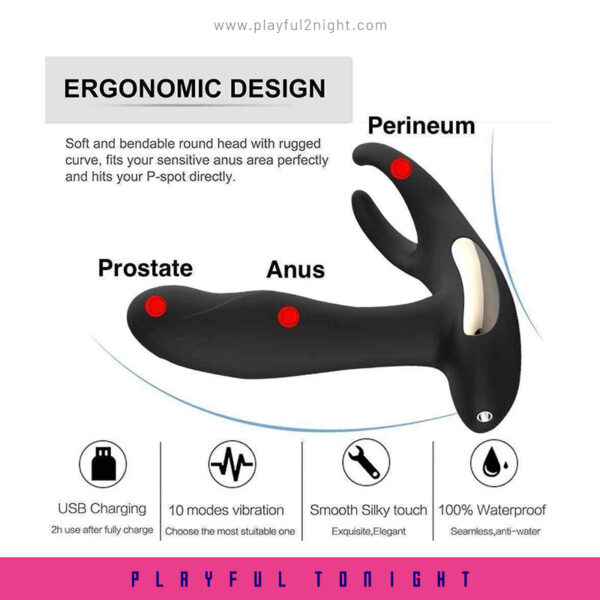 Katrina Pro Anal Prostate Vibrator Massager - Image 4