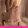 Charming Pinky Fairy Lace Night Gown - Image 2
