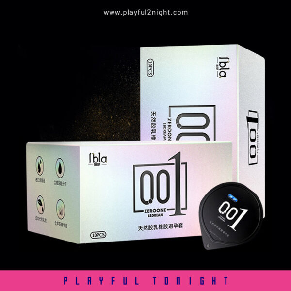 LBLA Hyaluronic Acid Condom Ultra-thin (0.01mm) - Image 3