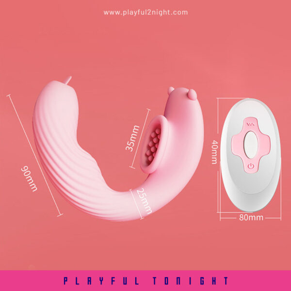 Naughty Bear Remote Vibe-Clitoral G-Spot Vibrator - Image 7