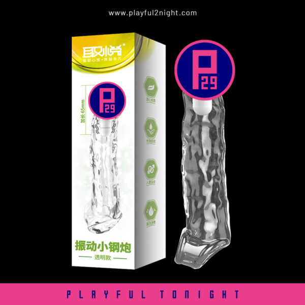 Vibrate Penis Extension Sleeve - Image 3