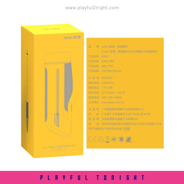Leten A380 Pro Masturbator Cup Gen-4 - Image 7