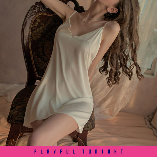 Gloria Elegance Soft Silk Satin Nightwear - Image 5