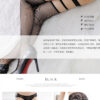 Sexy Hollow-Out Studded Stocking - Image 4