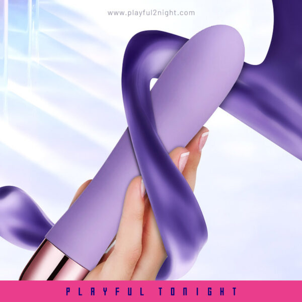 Cici's Light Purple Rabbit-Style Vibrator - Image 5