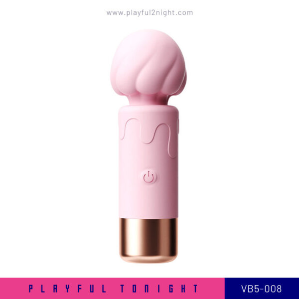 Playful2night_Fruity Ice Cream Milkshake Mini Wand Massager_VB5-008