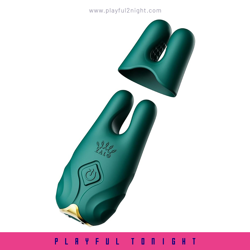 ZALO Nave Vibrating Nipple Clamps With Apps Control - Image 6