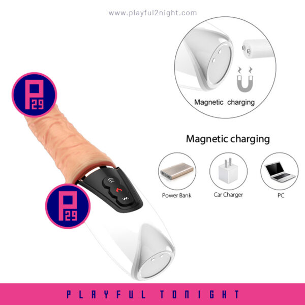The Majestic Madge Realistic Silicone Dildo - Image 6