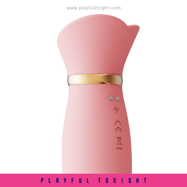 ZALO Rose Rabbit Thruster Vibrator - Image 5