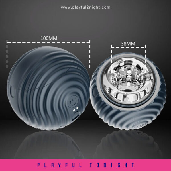 Dynamic Intense Stroker Vibration Masturbator Ball - Image 6