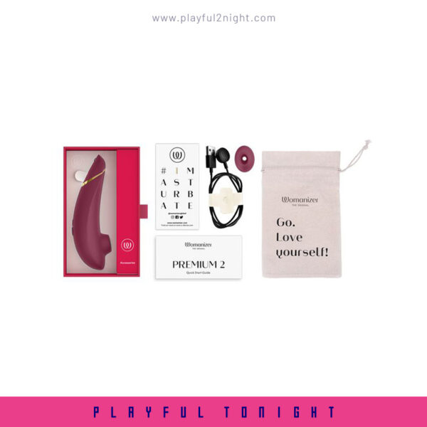 Womanizer Premium 2 The Luxurious Clitoral Stimulator - Image 7