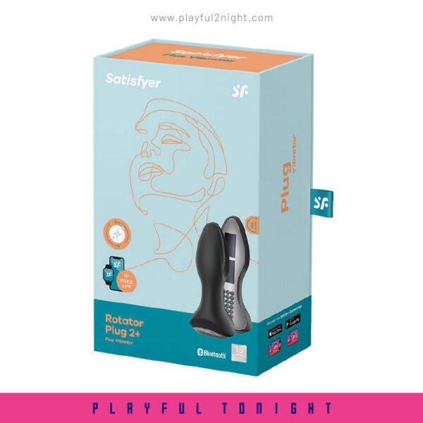 SATISFYER Rotator Plug 2+ Anal Vibrator with App Control - Image 7