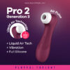 SATISFYER Pro 2 Generation 3 Vibrator Red - Image 3
