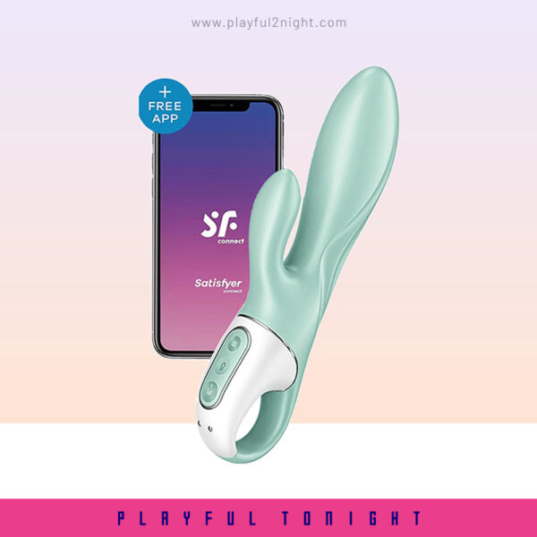 SATISFYER Air Pump Bunny 5 Vibrator With App Control - Image 6
